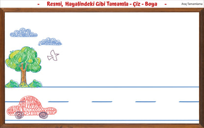 ÇOCUKLAR İÇİN DEV MACERA BOYAMA SETİ - SÜRPRİZ 10'LU MIX POSTER + 24 KALEM HEDİYE