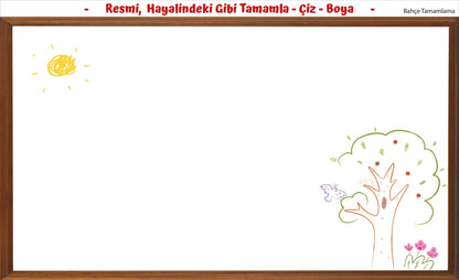 ÇOCUKLAR İÇİN DEV MACERA BOYAMA SETİ - SÜRPRİZ 10'LU RESİM TAMAMLAMALI POSTER + 24 KALEM HEDİYE