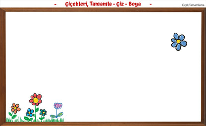 ÇOCUKLAR İÇİN DEV MACERA BOYAMA SETİ - SÜRPRİZ 10'LU RESİM TAMAMLAMALI POSTER + 24 KALEM HEDİYE